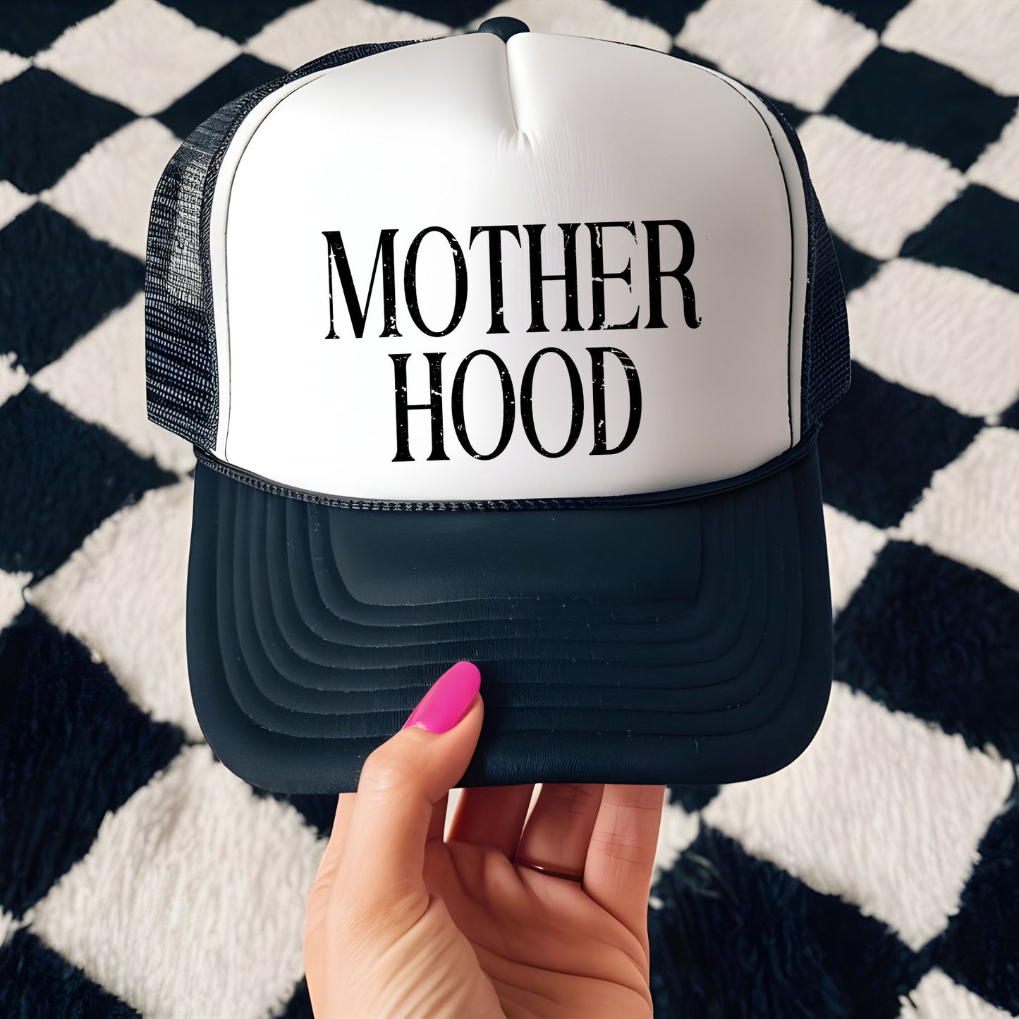 Motherhood Stacked and Distressed