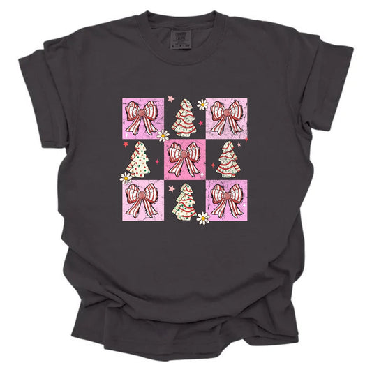 Candy Cane Bows and Christmas Cakes