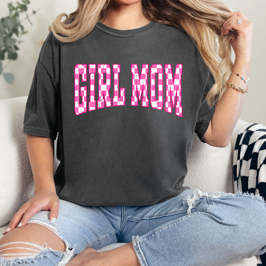 Girl Mom Comfort Colors Tee