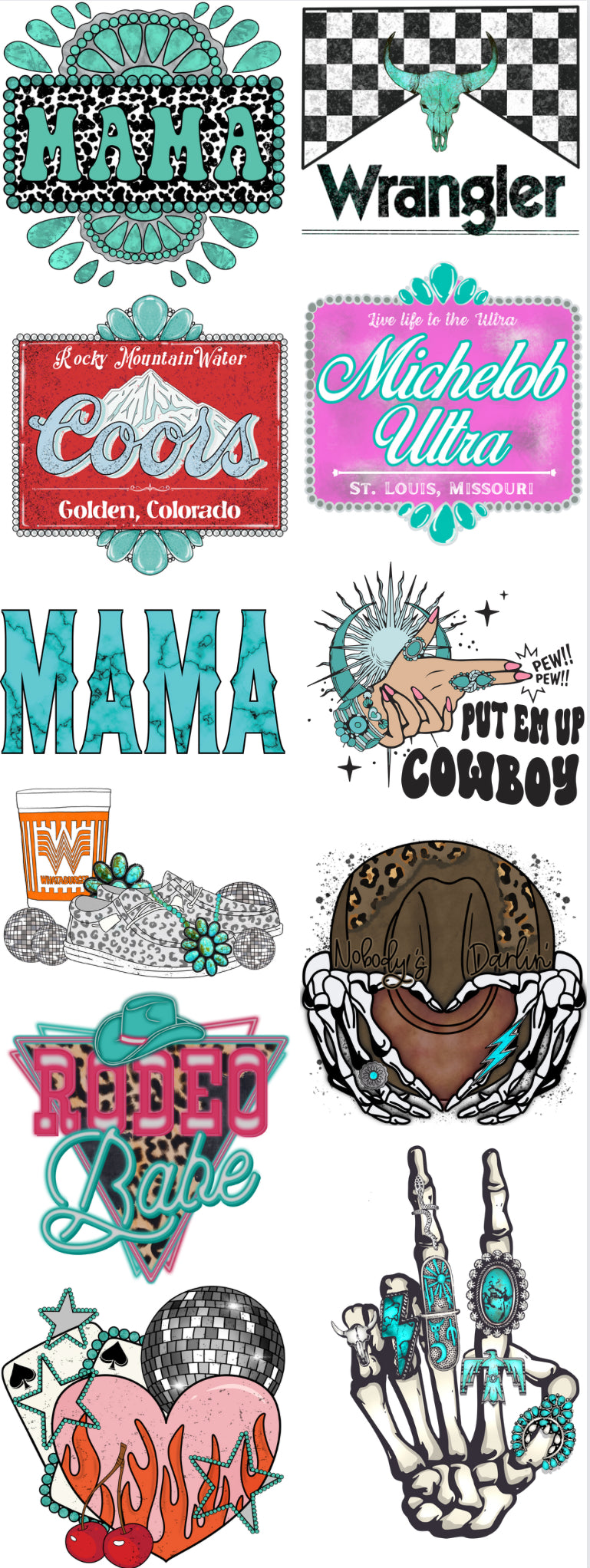 Bury Me in Turquoise