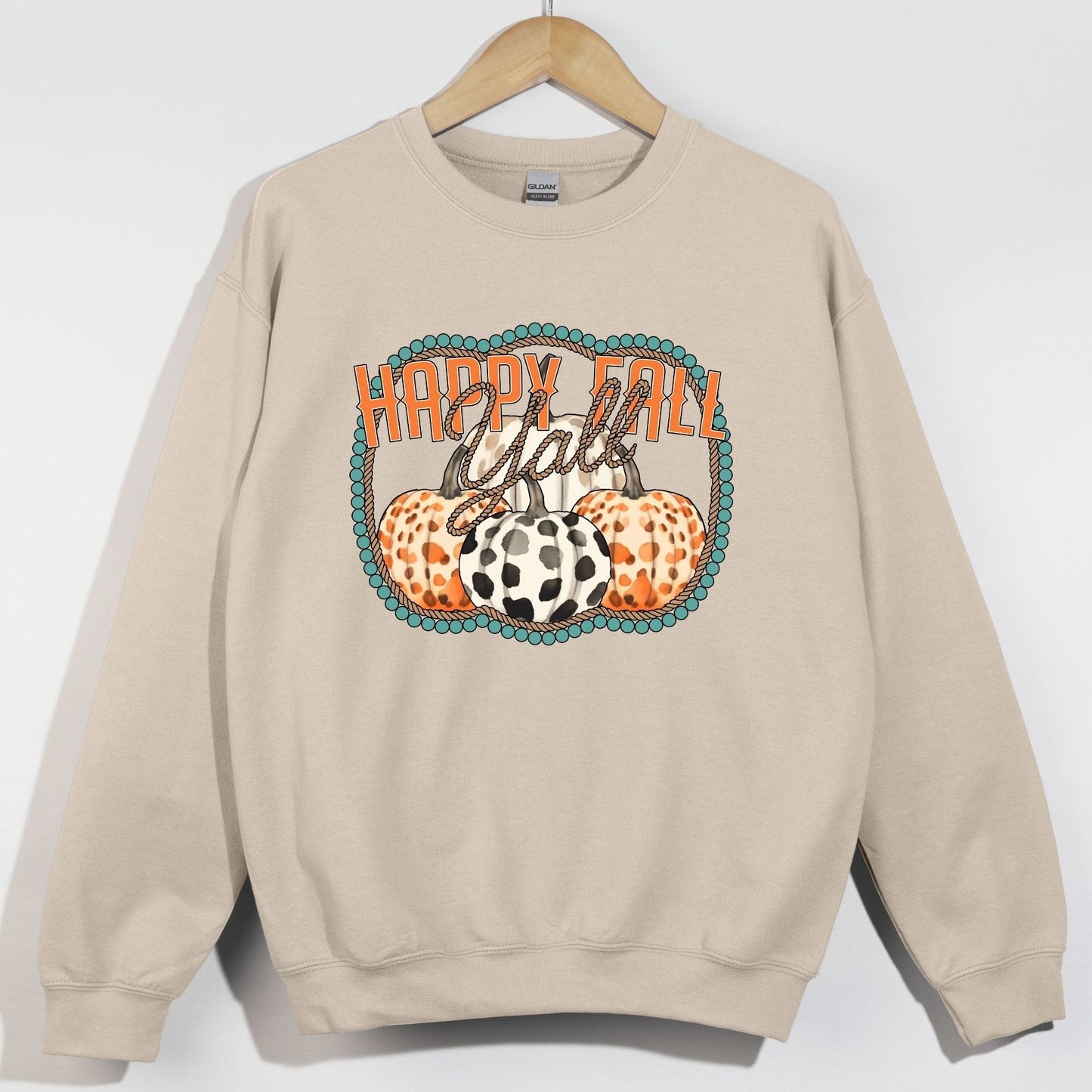 Happy Fall Yall Western Pumpkins