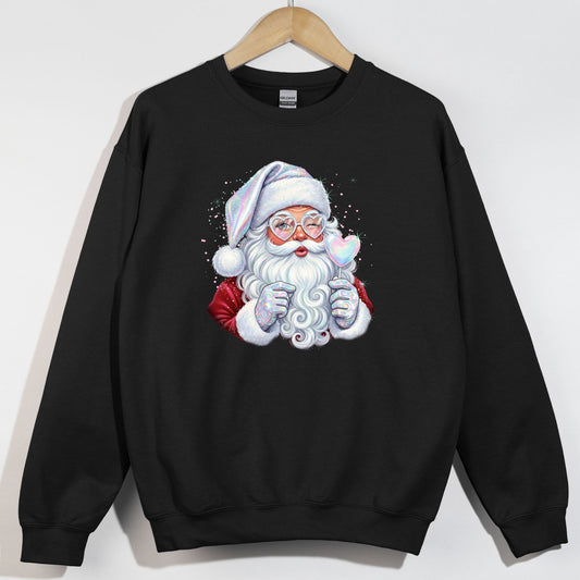 Iridescent Sparkle Santa