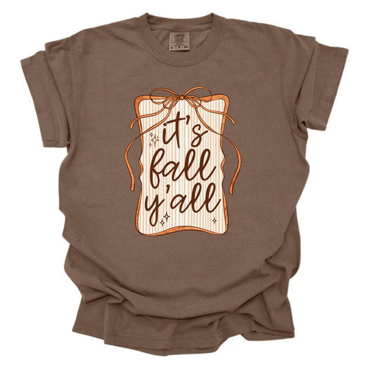 It's Fall Y'all Stripes