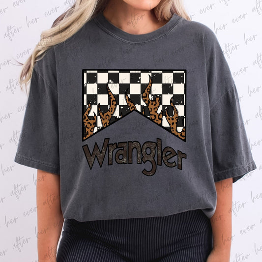 Leopard Checkered Wrangler