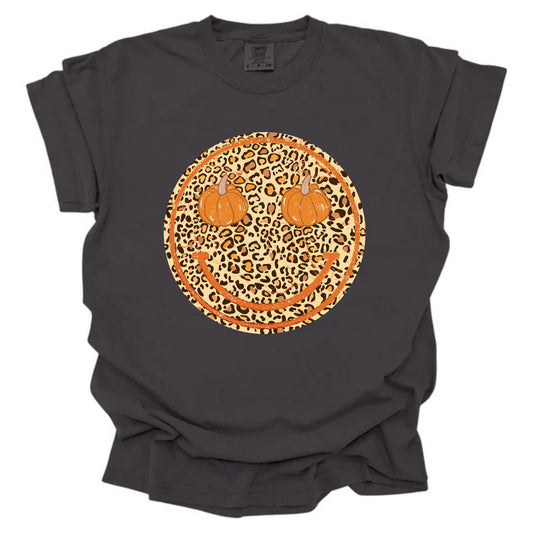 Leopard Pumpkin Smiley