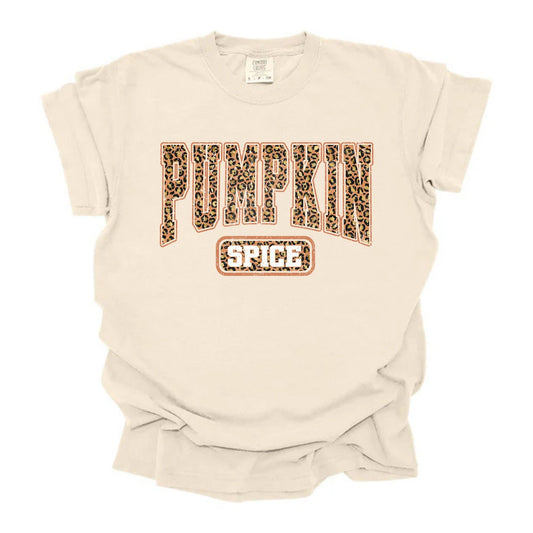 Leopard Pumpkin Spice Varsity