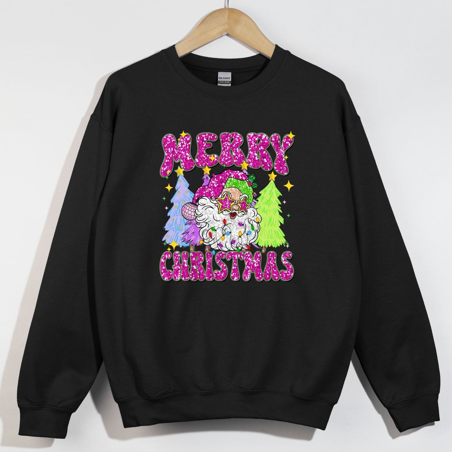 Merry Christmas Decked Out Santa