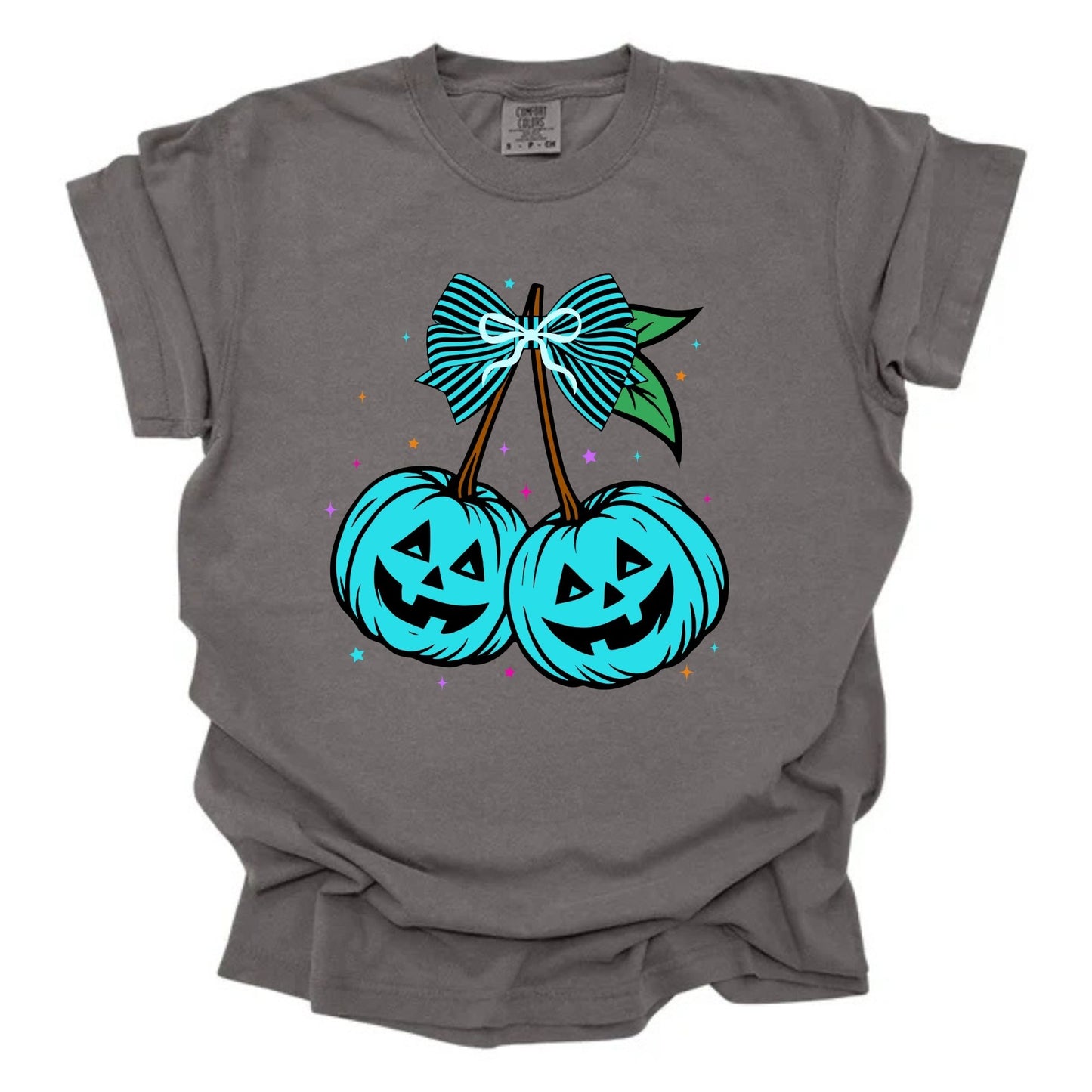 Neon Blue Pumpkin Cherries