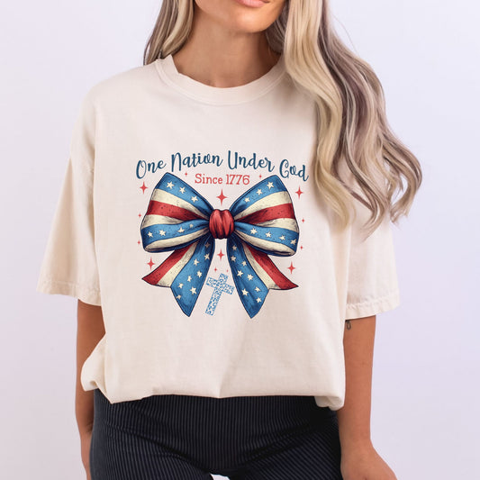 One Nation Under God USA Bow