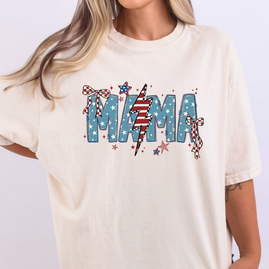 Soft Blue USA Mama Bolt