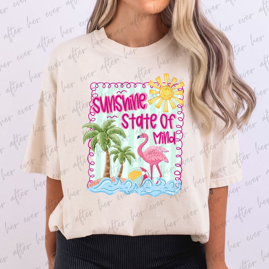 Sunshine State Of Mind Flamingo