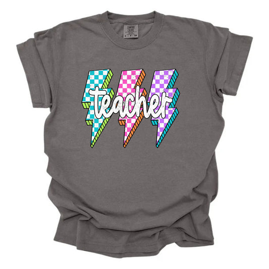 Teacher Bolts Checkered