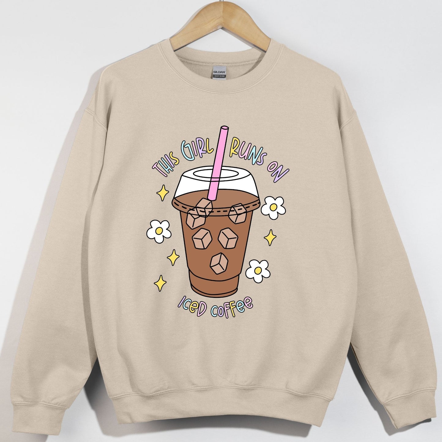 This Girl Runs On Iced Coffee