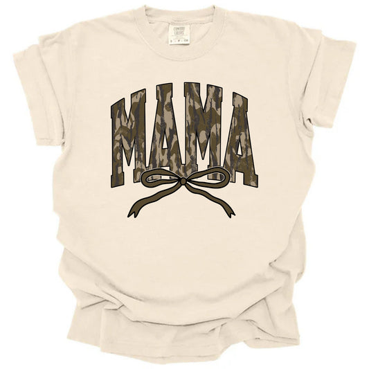 Trendy Camo Mama Bow