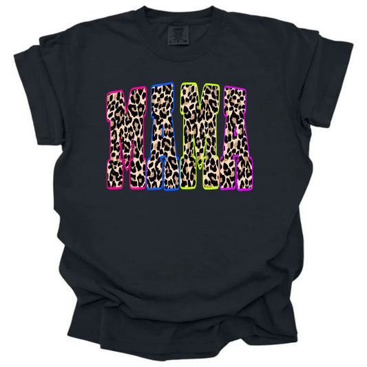 Trendy Cheetah Mama Multicolored