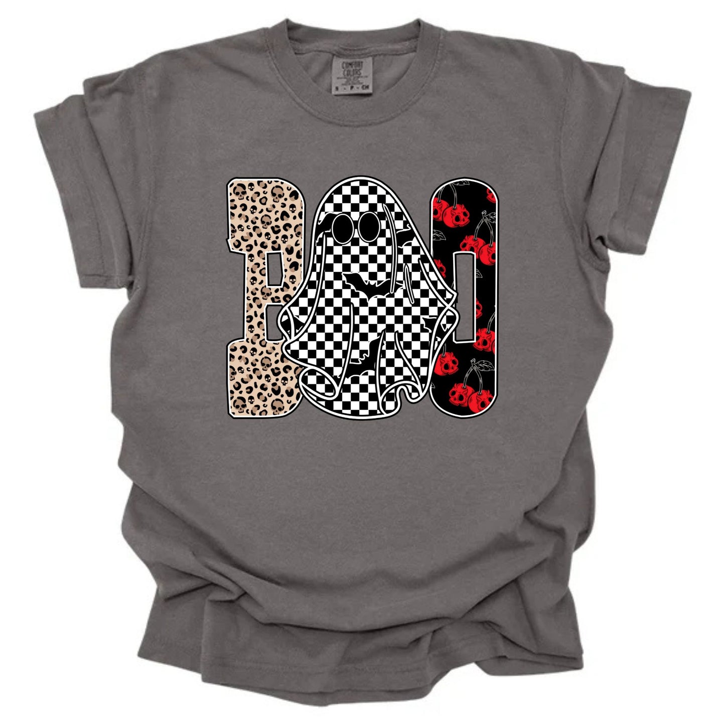 Trendy Patterned Letters Boo