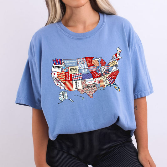 USA Patterned Labeled States