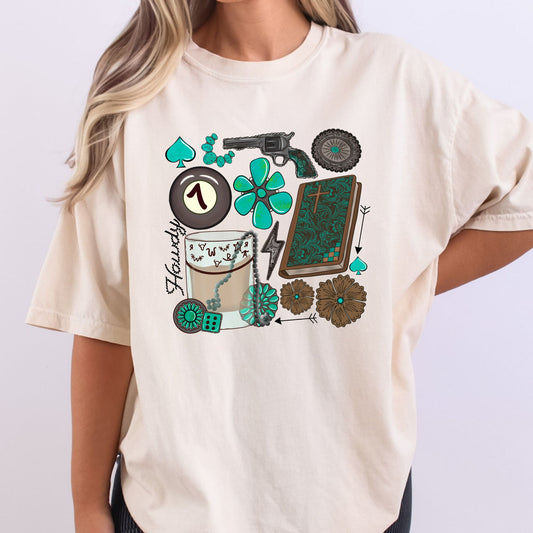 Western Collage Brown