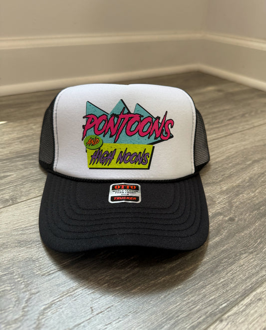 Pontoons and High Noons Foam Trucker Hat