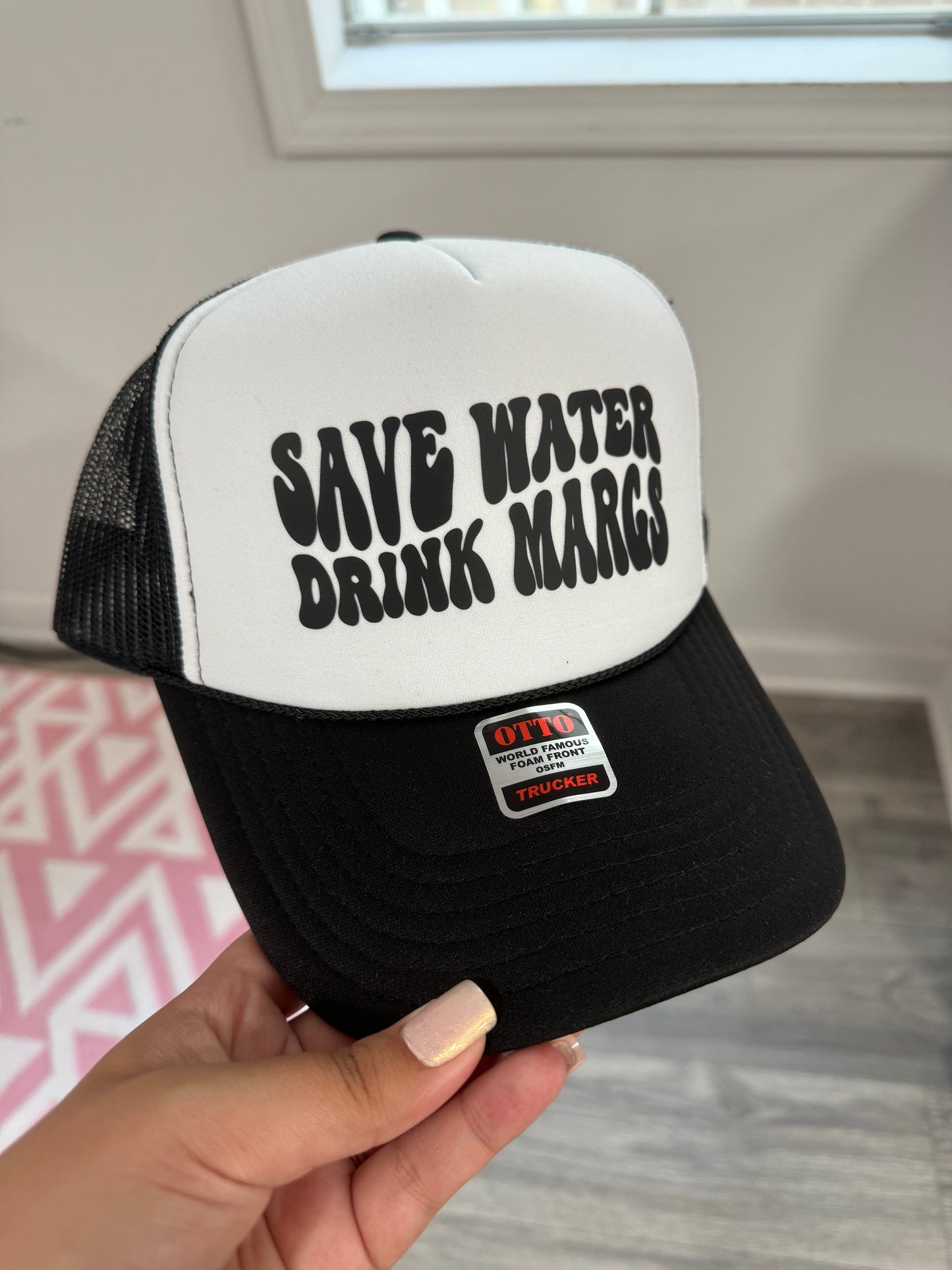 Save Water Drink Margs Foam Trucker Hat