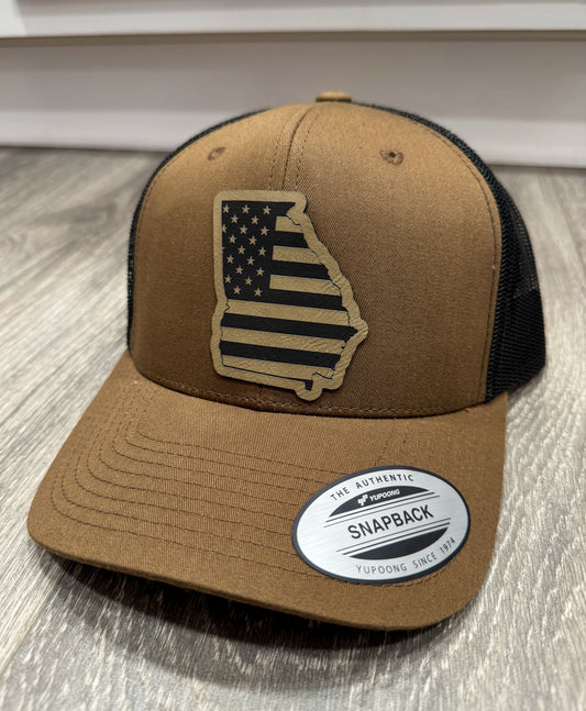 Ga State Flag Hat