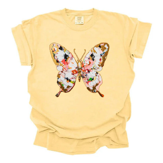 Abstract Swatches Butterfly