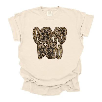 Cheetah Brushstrokes Game Day