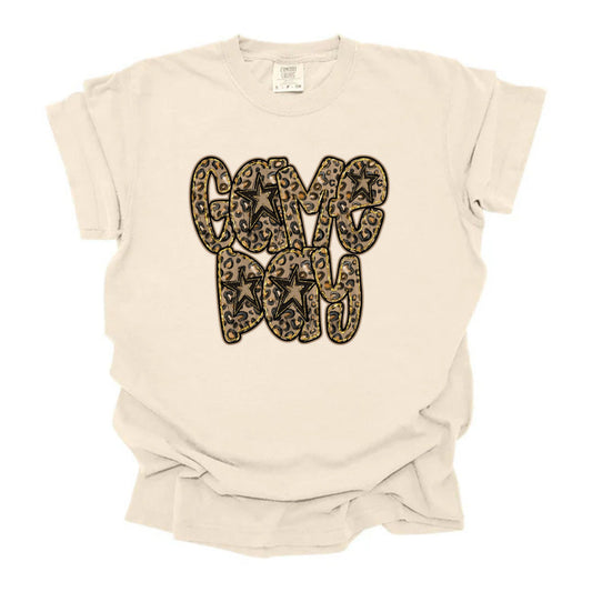 Cheetah Brushstrokes Game Day