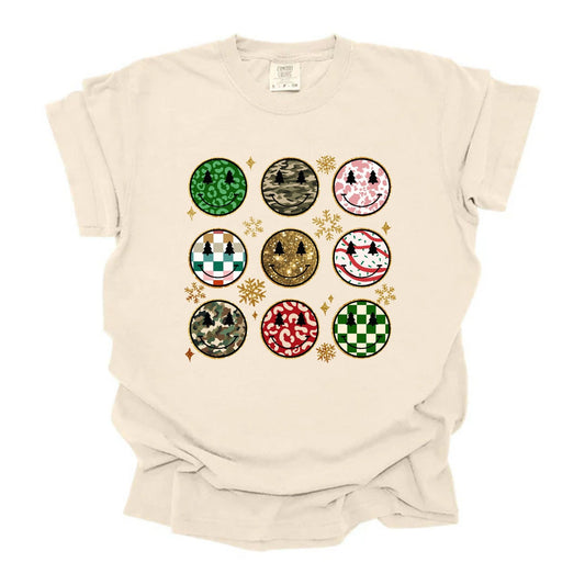 Christmas Camo Patterned Smiles