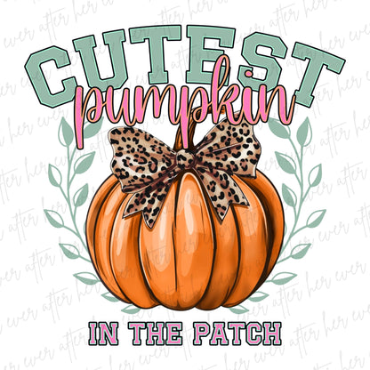 Cutest Pumpkin In The Patch Preppy