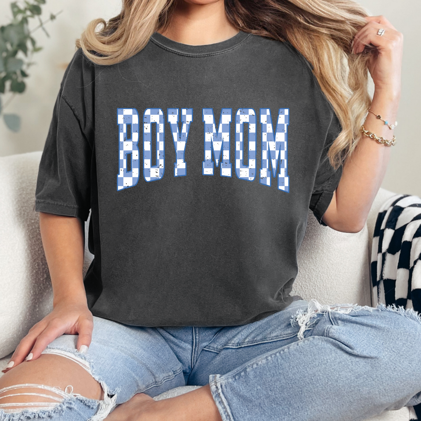 Boy Mom Comfort Colors Tee