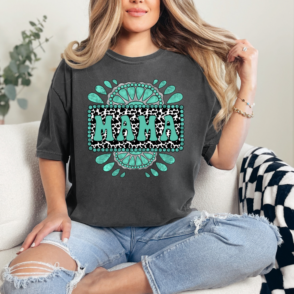 Gimme Turquoise Mama Tee