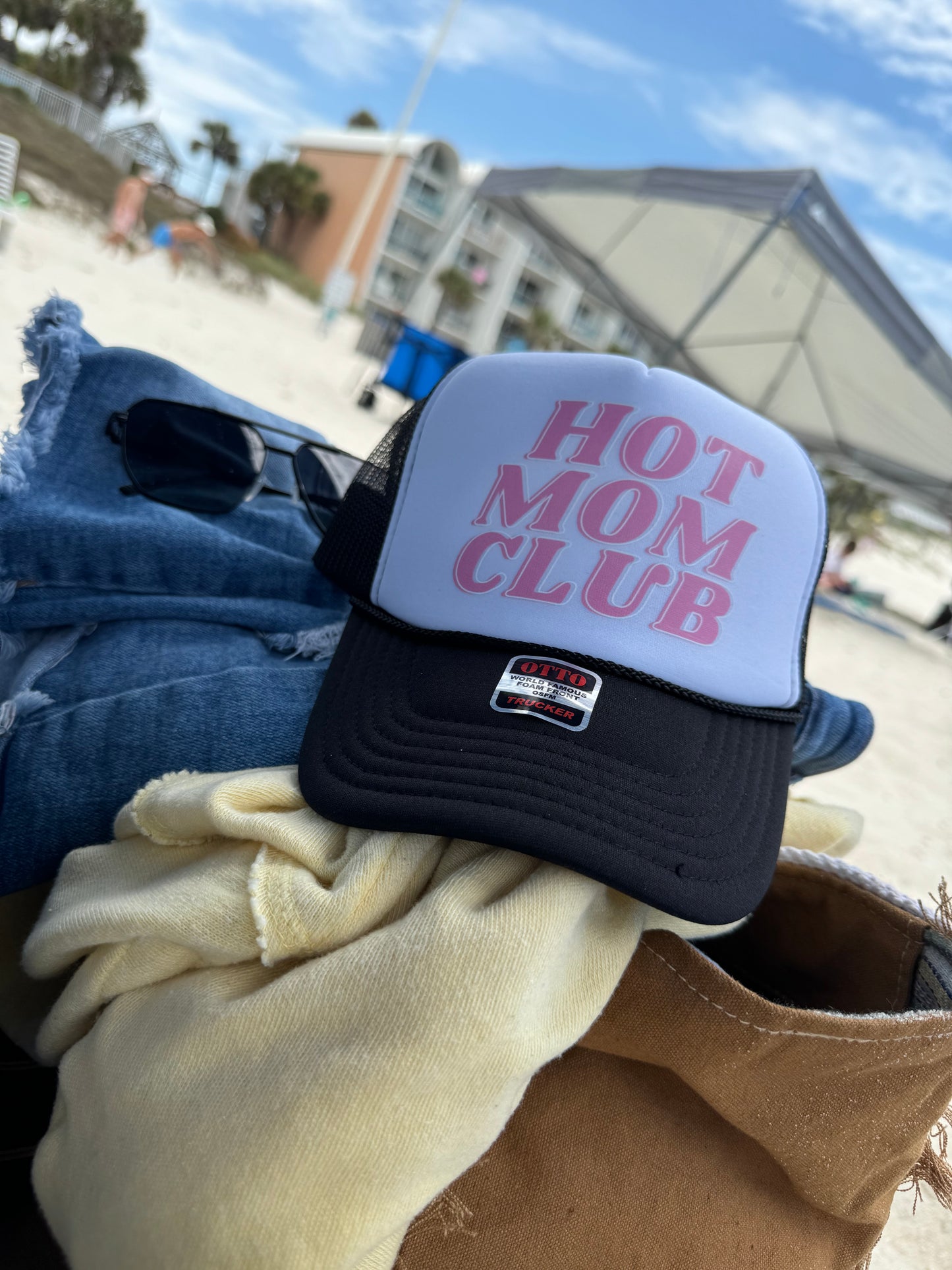 Hot Mom Club Foam Trucker Hat