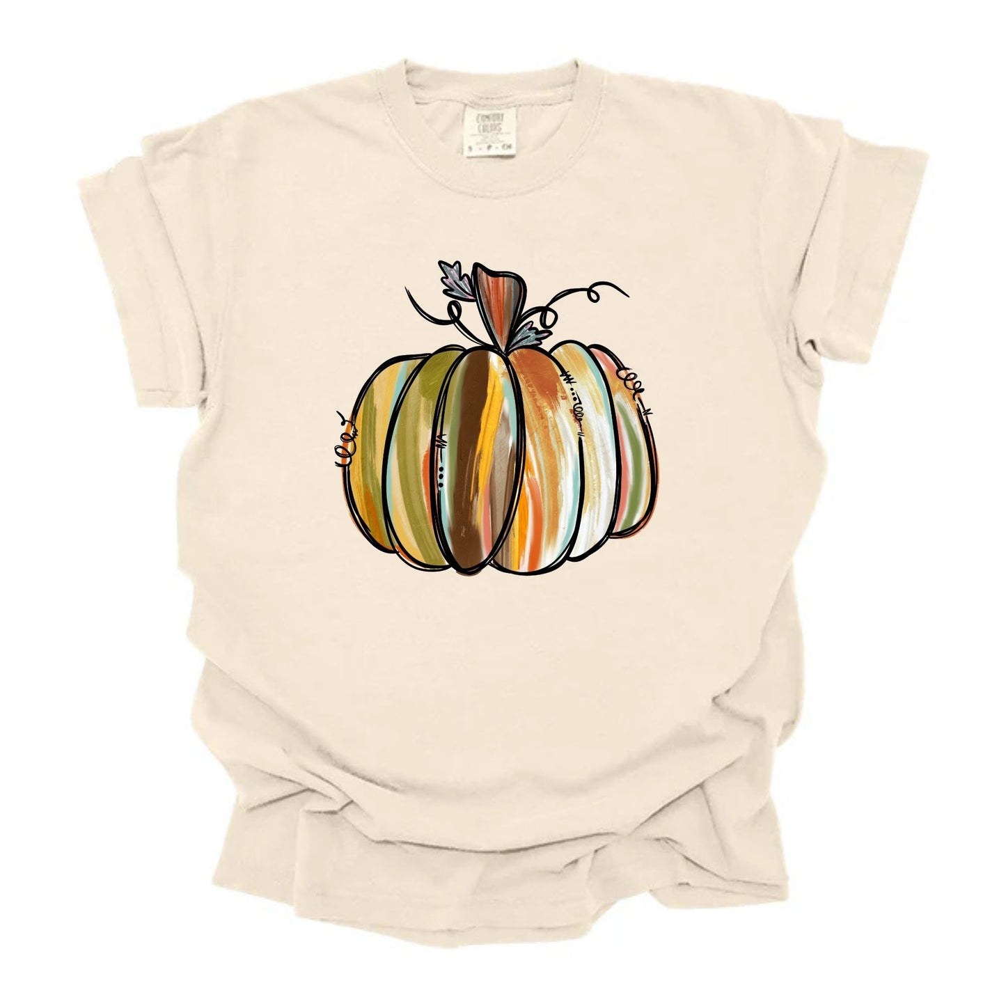Fall Watercolor Pumpkin