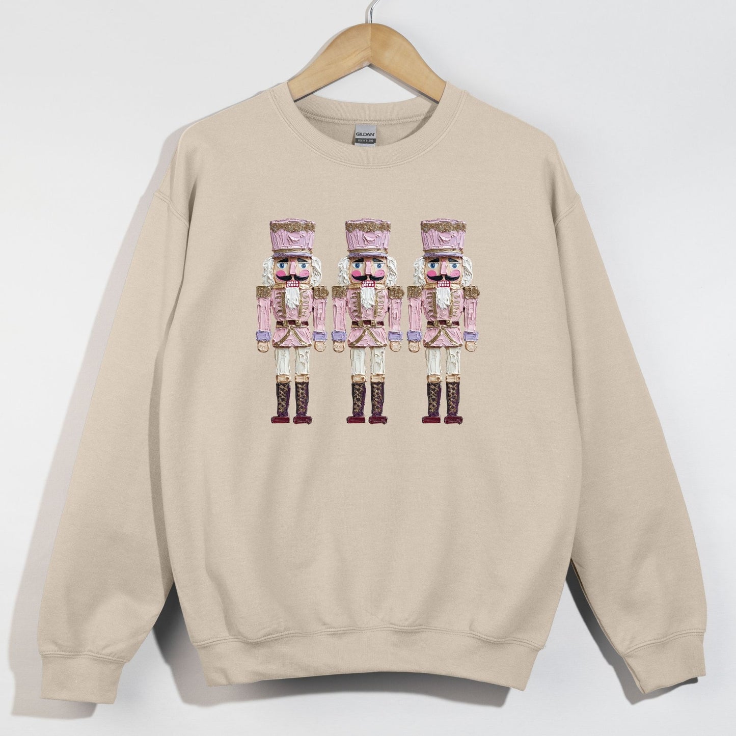 Faux Painted Nutcrackers