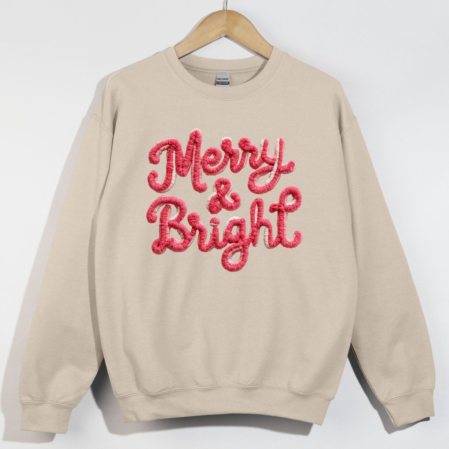 Faux Yarn Merry and Bright