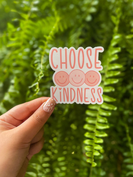 Choose kindness sticker