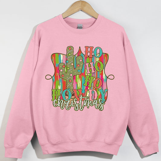 Ho Ho Ho Cactus Brushstrokes