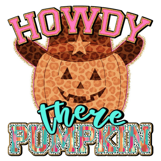 Howdy There Pumpkin Trendy Pumpkin