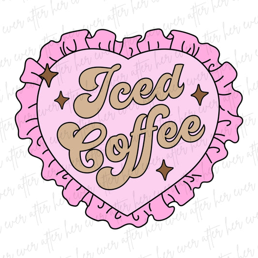 Iced Coffee Heart