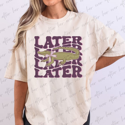 Later Gator Purple