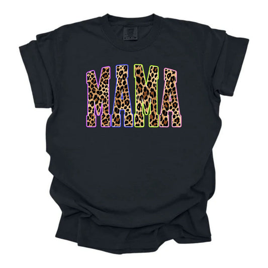 Mama Multicolored Outline