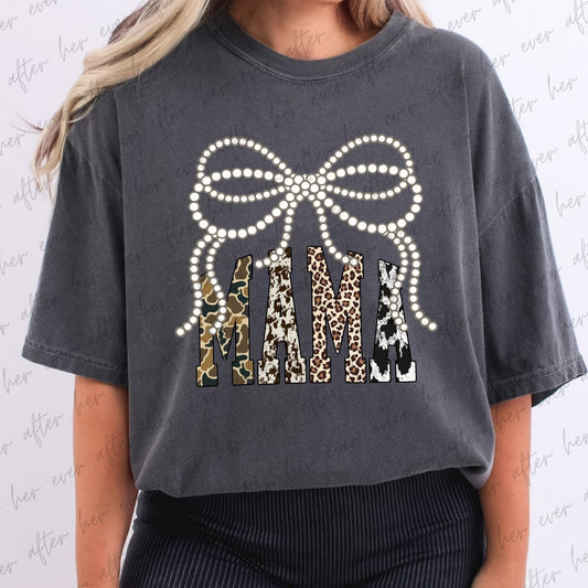 Mama Printed Pearls