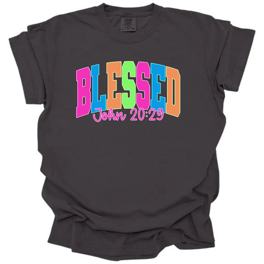 Neon Blessed Varsity