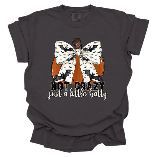 Not Crazy Batty Bow Pumpkin
