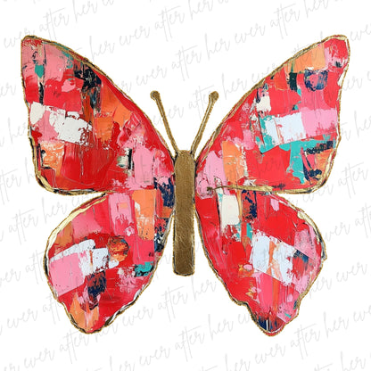 Paint Swatches Golden Butterfly