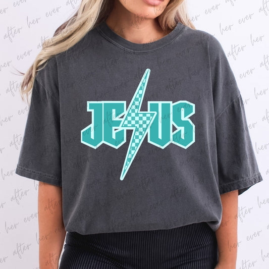 Pastel Blue Jesus
