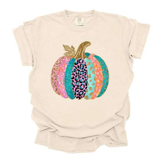 Preppy Patterned Pumpkin