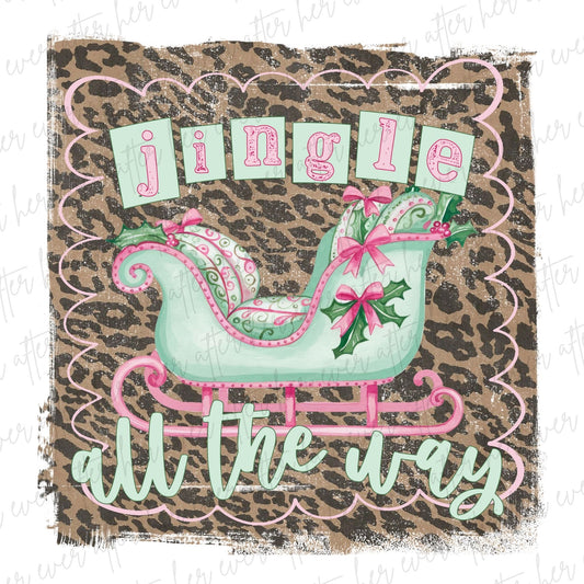 Soft Pastel Jingle All The Way