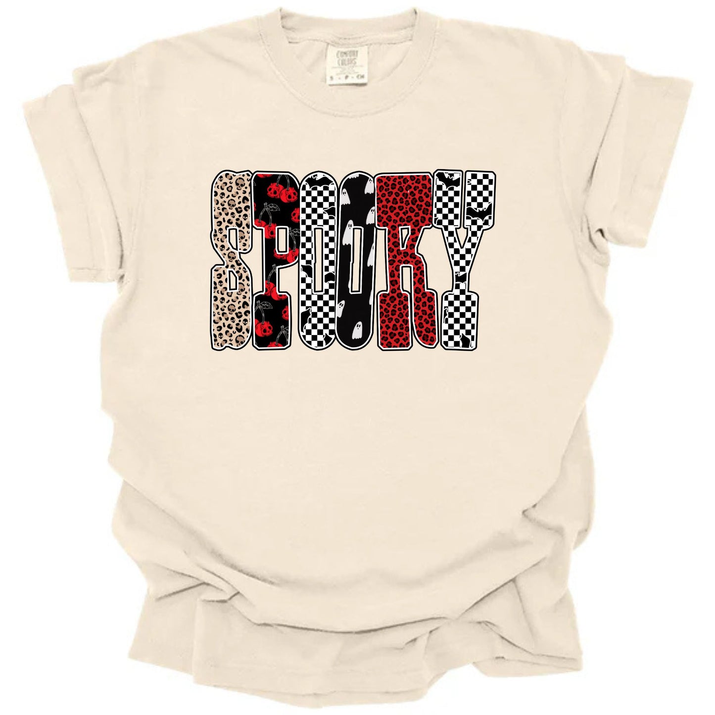 Spooky Trendy Patterned Letters